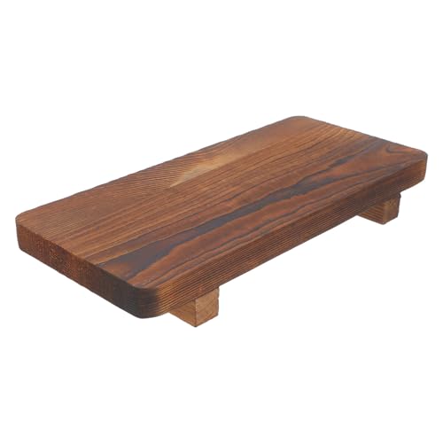 TOYANDONA Porte-Savon Bois Naturel pour Salle de Bain Plateau Élégant et Résistant pour Organiser Savon et Accessoires Votre Espace de Toilette