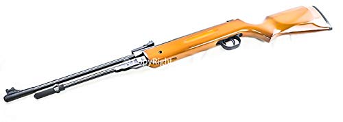 Isaazon Air Pellet Rifle Gun B3 5.5mm Caliber 650-600 FPS with Safety Wood Spring Barrel Gun New