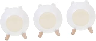 FRCOLOR 3 Pçs Ninho De Hamster Doméstico Esconderijo De Porquinho Da Índia Esconderijo De Hamster Brinquedo Esconderijo Casa De Hamster Acessórios De Verão Cama De Porquinho Da Índia Cama