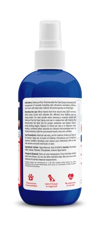 Vetericyn Plus Hot Spot Spray For Dogs Skin Sores And Irritations | Itch Relief For Dogs And Prevents Chewing And Licking At Skin, Safe For All Animals. 8 Ounces #TOP5