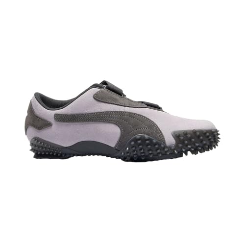 Image of PUMA Womens Mostro Suede Slip On Sneakers Shoes Casual - Grey, Grey, 11