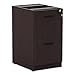 Alera Valencia Series 16 by 22 by 28-Inch 2-File Drawer Full Pedestal, Mahogany