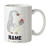 Mr. & Mrs. Panda Personalisierte Tasse Autohändler Herz - Geschenke, Namen, Geschenk, Gebrauchtwagenhändler, Drucken, mit, Personalisiert, Beruf, Spruch, Witzig, Lustig, Autohandel