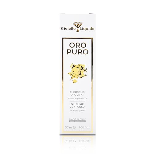 Gioiello Liquido Elixir with 24 Kt Gold Oils, Anti-dark spots Face and Body, 7 Concentrated Oils, Vitamin E - Image 3