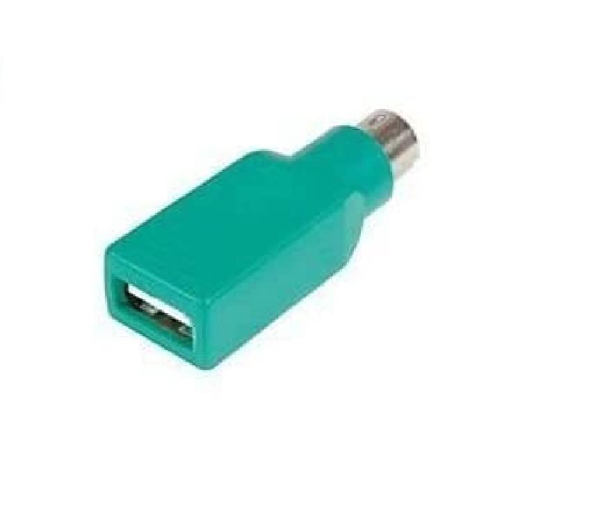 Mr. Gadget's Solutions USB Female to Male Converter Adapter Compatible With PS/2 Mouse Keyboard