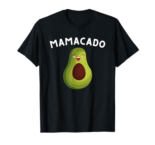 Mamacado Mamá Anuncio de Embarazo - Aguacate & Guacamole Camiseta