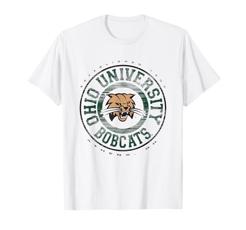 Ohio Bobcats Showtime White Officially Licensed T-Shirt