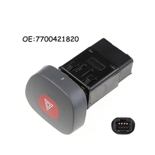 Bouton de signalisation d'urgence bloqué ? Solution Renault 7700421820 - 2
