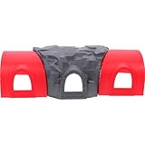 Tunnel de train pour jeux : ce modèle de tunnel décoratif comblera la passion des enfants pour les maquettes de trains et les jeux de construction