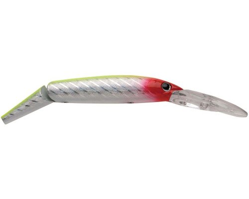 P-Line Angry Eye Predator 6 1/2 inch Shallow Diving Jerkbait - Silver Yellow Red