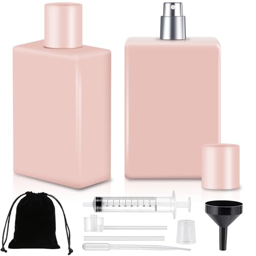 Maxumille 2 Piezas Atomizador Perfume 100ml, Vidrio Botellas de...