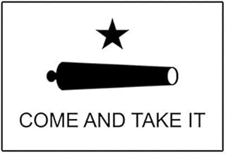 MAGNET Come And Take It Flag Gonzales 2A Magnetic Vinyl Car Fridge Sticks to any Metal Surface 5"