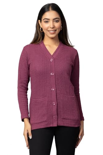 Image of HIFZAA Sweater Cardigan for Women Winter Sweaters for Ladies Plus Size M to 6XL