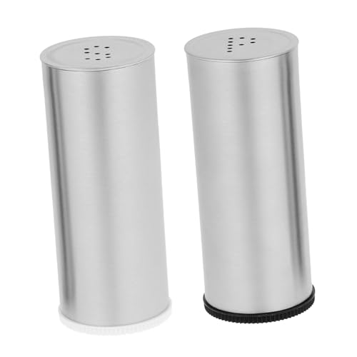 CIYODO Salt Pepper Shaker Set for Home Compact Spice Pepper Shakers Portable Spice Dispenser for Kitchen Decor Random