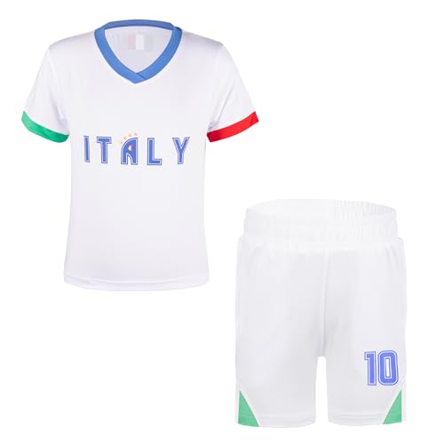 Image of Youth Soccer Jersey Boys Girls- Breathable Lightweight Football Training Shirt for Kids (Infant-Youth Sizes)