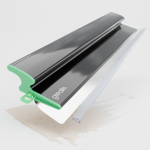 greate lisseuse enduit 600 mm avec poignée ergonomique - spatule enduit lissage pour un enduisage sans traces - couteau a enduire pour cloison sèche -...
