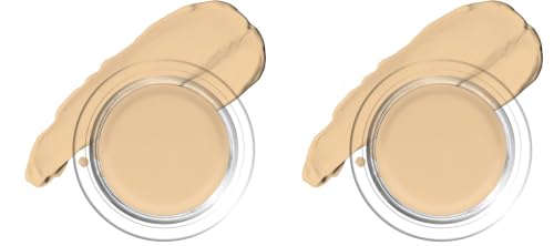 Image of Colors Queen Real Base 2 in 1 Cream Foundation & Concealer | Lightweight, Full Coverage concealer Foundation Matte Finish with SPF | Long Lasting for Face Makeup (Ivory) (Pack of 2)