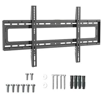 Suporte TV Parede de 30 Até 75 Polegadas Preto 70kg