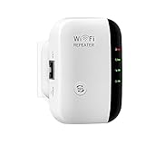 🔥【Service & Garantie】 1x WLAN Repeater, 1x Benutzerhandbuch, RJ-45-Netzwerkkabel, Wall Stecker-Design, so dass es einfach zu installieren und zu bewegen. Sorgenfreier Service