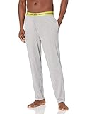 Hugo Boss BOSS Men's Refined Stretch Cotton Lounge Pants, Fog Grey, M
