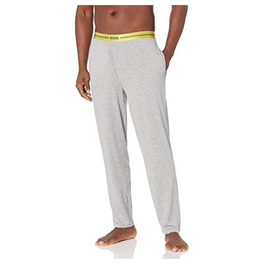 BOSS Refined Stretch Cotton Lounge Pants Fog Grey