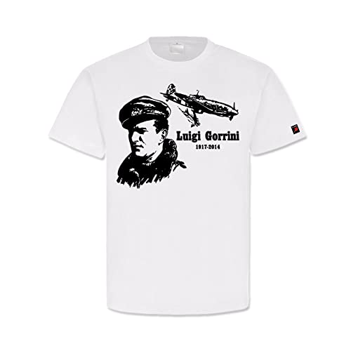 T-shirt de chasseur italien WK2 Luigi Gorrini pour passionné d'histoire