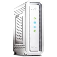 ARRIS SB6190 - Cable Modem - DOCSIS 3.0 32x8 Gigabit Modem, [Check with your provider for compatibility]1 Gbps Port, 800 Mbps Max Speed, White