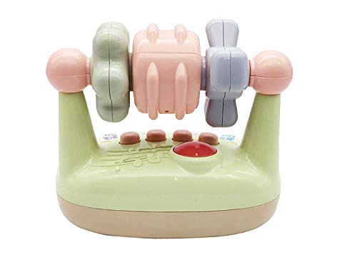 Image of Crackles Kids Pretend Play Mini Musical Piano Toy with Light and Sound Effects (Multicolor)