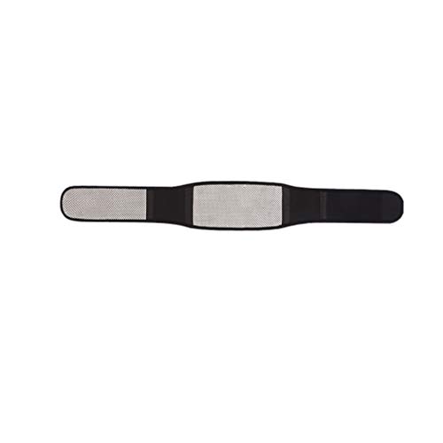 Healifty Magnetic Lumbar Support Belt Adjustable Lower Back Support Brace Self Heating For Men Women Lumbar Lower Back (Black) Size M #TOP19