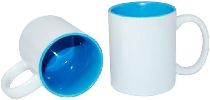 GV Gift Collection - Customized Coffee Mug Printing - White/Coloured/Magic Mug - Premium Quality - Ceramic (SKY BLUE)