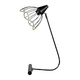 Lampes à poser marque Ostaria Lampe métal noir abat-jour filaire corde