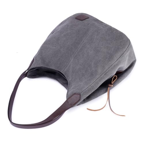 Sac bandoulière grande capacité avec anse en similicuir