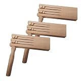 Rainway 3-teiliges Kastagnetten-Set aus Naturholz, zweireihig, manuelle Percussionsinstrumente für Veranstaltungen, Partys, Rhythmen und dynamische festliche Stimmungen
