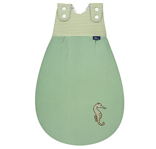 Alvi Baby-Mäxchen Außensack, Schlafsack mitwachsend, Baumwoll Schlafsack...