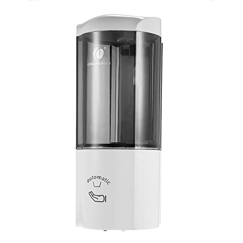 Splenssy Automatische zeepdispenser aan de wand 500 ml capaciteit spuittype contactloze zeepdispenser met… - Image 8