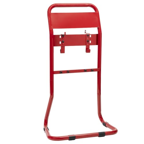 Firechief Flat Pack Fire Extinguisher Stand, Double, Red - Versatile Fire Safety Stand for Powder, Foam, or CO2 Fire Extinguisher - Fire Extinguishers Stand for Offices, Premises, and Workplaces