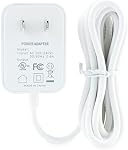 LEFXMOPHY Power Cord for VTech VM5463 VM5463-2HD BU PU Baby Monitor Camera Replacement 5V White Charger UL Aadpter with 5ft Cable