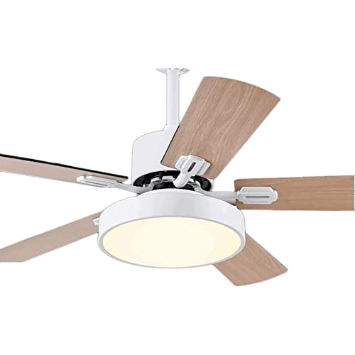 Ventilateur de plafond avec éclairage LED dimmable et 6 vitesses - 2