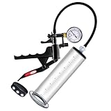 CYGzeon Penispumpe, Vakuum Penis Masturbationspumpe Männertrainer, Delay Lock Ring Pointer Grip Cup Stimulator Für Peniswachstum Und Vergrößerung