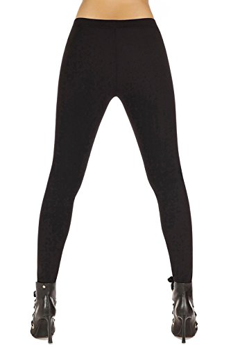 Leggings negros Octavia largos liso antitransparencias para comodidad diaria 5