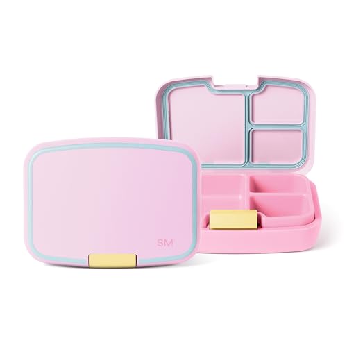 Image of Simple Modern Porter Bento Lunch Box | BPA Free, Leak-Resistant, Dishwasher Safe | Lunch Container for Girls, Boys, Toddlers, Kids, Adults | 3 Compartments, Sherbet