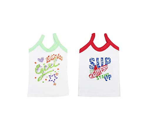Image of Camisole Slips for Baby Girls Cotton Vest Toddler Inner Wear