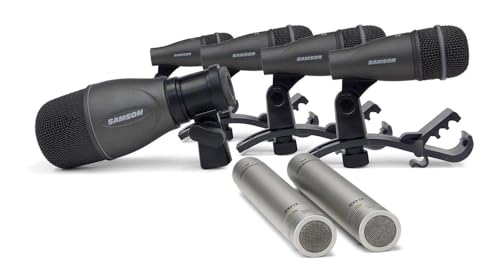 Samson - DK707 - Pack 5 microphones dynamiques & 2 condensateur p...