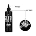 Dynamic Color Co - Ganga Black Tattoo Ink, 8oz Bottle REACH Compliant for European Regulations - Superior Black Ink Made in USA