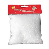 La decoración de polvo de nieve navideña no se derrite sin agregar agua, por lo que puede experimentar el invierno que no estará frío. Nieve artificial