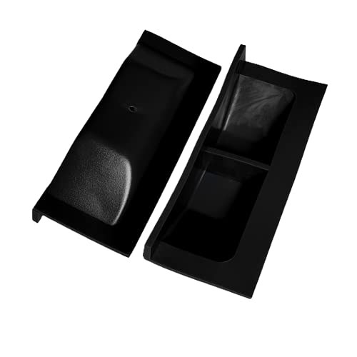 MOTIVEX Juego de 2 protectores de puente, tamaño mini, 25 x 7 x 10 cm, color negro Cover