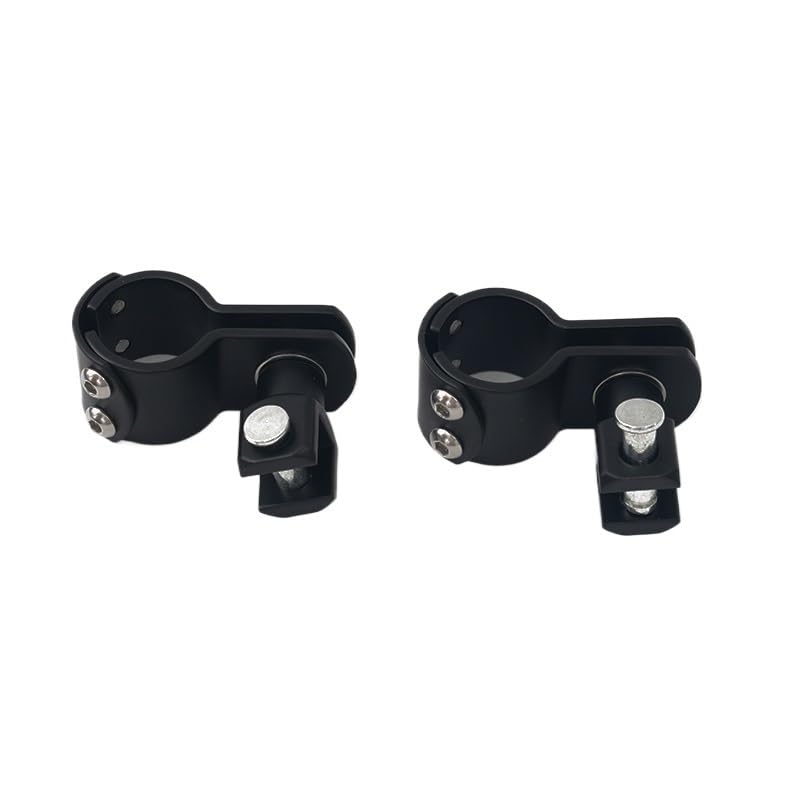 Support repose-pieds de moto en acier avec pinces pour Road King