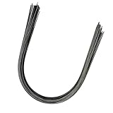 10 pz Chitarra Binding Purfling Intarsio Legno d'Acero Violino Purfling Strisce Accessori ...