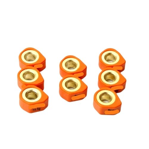 ローラーウェイト8個 20x12mm 9g 11g 13g 16g 250 YP X-City X-Max 250cc 4ストロークエンジンバイクに適合(20x12mm 16g)