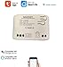 MHCOZY Updated WiFi Wireless Smart Switch Inching Self-Locking Relay Module,be Applied to Access Control,DIY WiFi Garage Door Opener (Smart Life app 1CH 85-250v)